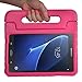 i-original Compatible with Samsung Galaxy Tab A 10.1 Inch 2016 EVA Shockproof Case for Kids Bumper Cover Handle Stand,Convertible Handle Light Weight EVA Protective Stand Bumper Cover (Magenta)