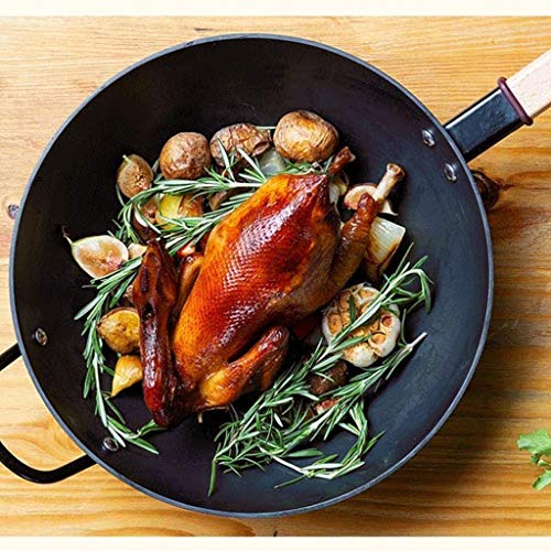 XLEVE Wok Nonstick DieCasting Aluminum Dishwasher Safe Scratch