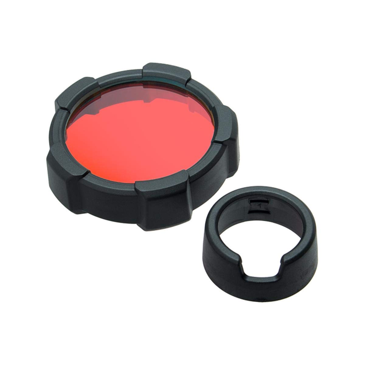 Ledlenser Premium LED Torch Accessories - Colour Filter Cap (85.5mm) Compatible With MT18 Torch Model, Reduces Reflections, Maintains Night Vision, Walking, Hiking, Outdoor Activities (Red)