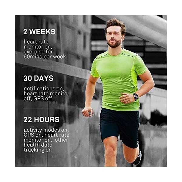 HUAWEI Watch GT - GPS Smartwatch with 1.39" AMOLED Touchscreen, 2-Week Battery Life, 24/7 Continuous Heart Rate Tracking, Multiple Outdoor and Indoor Activities, 5ATM Waterproof, Black