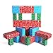 UPBASICN 40pcs Extra-Thick Jumbo Giant Building Blocks，Cardboard Building Block in 3 Sizes for Kids