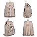 OuTrade School Backpack, Great for School, Casual Daypack Travel Outdoor Camouflage Backpack for Boys and Girls (Brown)