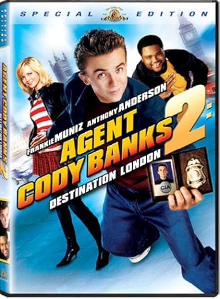 Agent Cody Banks 2 Destination London Special Edition Import Amazon Ca Frankie Muniz Anthony Anderson Hannah Spearritt Cynthia Stevenson Daniel Roebuck Anna Chancellor Keith Allen James Faulkner David Kelly Santiago Segura Connor
