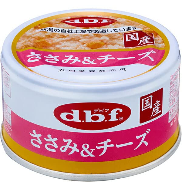 デビフ 粗挽きタイプ ささみ＆チーズ 85g×24缶商品画像