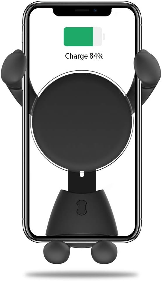 Wireless Car Charger Mount,Qi Certified, Air Vent Wireless Charger Holder for Phone Xs/XS MAX/XR/X/8/8 Plus, Samsung Galaxy S9 Plus/S9/S8/S8 Plus