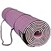 Matymats Yoga Mat 1/4 Inch Thick Portable High Performance Grip Travel Yoga Mat for Workout Exercise Fitness Pilate (72x24”, Purple)