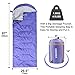 EMONIA Camping Sleeping Bag,3 Season Waterproof Outdoor Hiking Backpacking Sleeping Bag Perfect for Traveling,Lightweight Portable Envelope Sleeping Bags for Adults,Girls and Boys