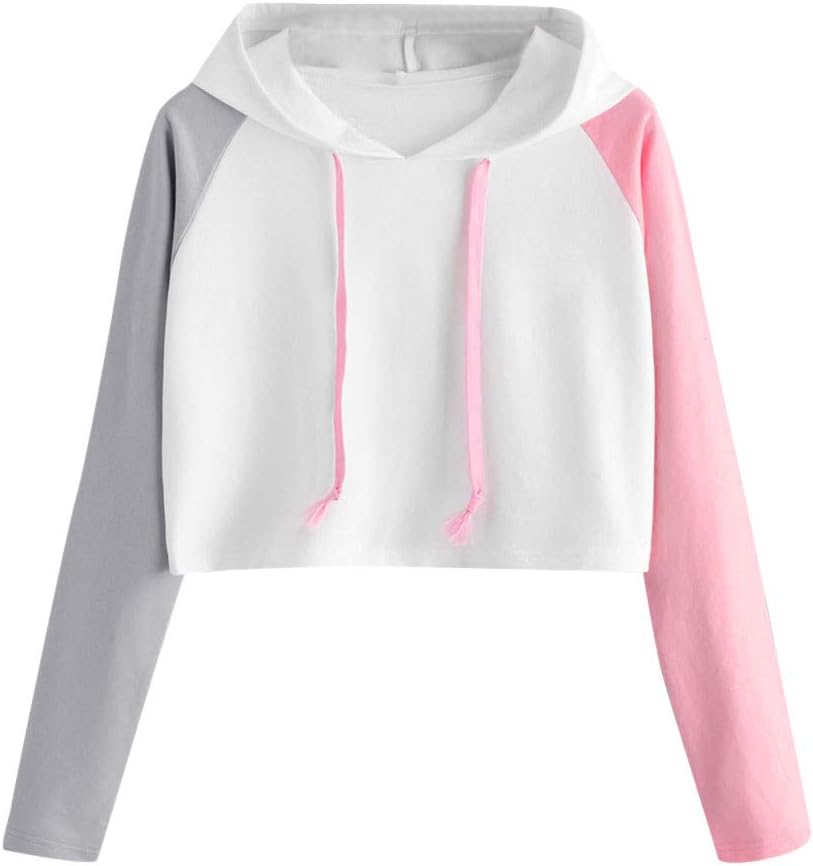 ❤ Womens Casual Long Sleeve Hoodie Sweatshirt Hooded Pullover Tops Blouse