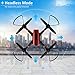 SANROCK X105W Drones with Camera for Adults 720P HD WiFi Real-time Video Feed. Long Flying Time 17Mins, Altitude Hold, Gravity Sensor, Route Made, One Key Take Off/Landing, Great Gifts for Boys.