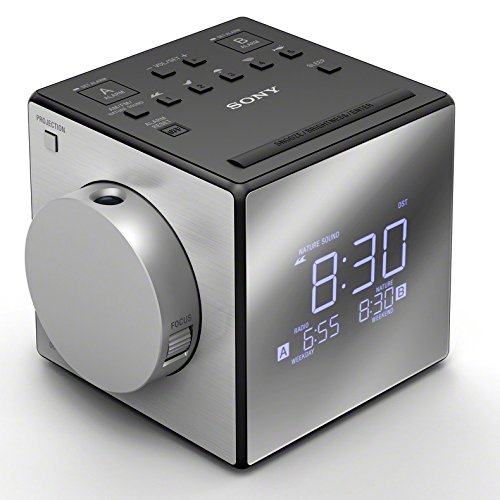 image for Sony Time Projection Dual Gradual Alarm Clock & Noise Maker Sound Mach