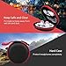 HiGoing Earbud Carrying Cases Sweatproof Travel Earphone Storage Pouch Portable Protection EVA Hard Earpieces Without Carabiner