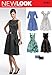 New Look Sewing Pattern 6723 Misses Dresses, Size A (8-10-12-14-16-18)