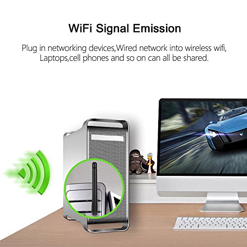 Suntrsi 600Mbps USB Wifi Adapter For Desktop Daul Band 2.4GHz/5GHz 433Mbps 802.11 ac/a/b/g/n USB Wireless Network Adapter for Desktop/Laptop/PC, Support Windows 10/8/7/Vista/XP/2000/Mac Os