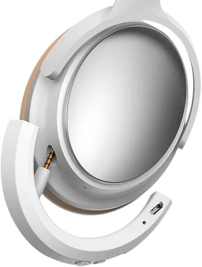 Dgaddcd Wireless Bluetooth 4.1 Receiver fit Bose QuietComfort 25 QC25 Headphones,With Mic,Audio Music Adapter,Jack Transmitter (White)