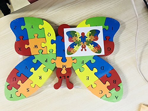 Fururu educational butterfly wooden puzzles