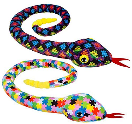 DollarItemDirect 54 inches Puzzle & Pixel Snakes, Case of 24