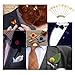 50 Pcs Gold Tone Round Tray Lapel Pin Stainless Steel Safety Pins Brooches for Men Women Suit Tie Hat Scarf Badge DIY Costume Jewelry Accessories