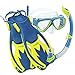 Cressi Junior Rocks Mask Fin Snorkel Set, BLYL-SM