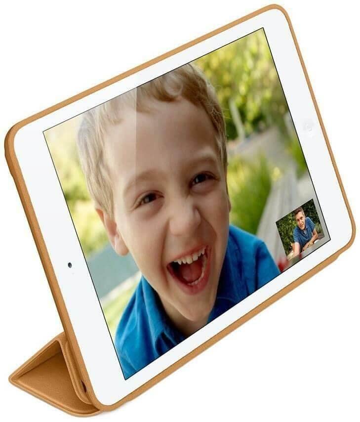 Apple Full Leather Smart Case For iPad Mini 1 2 3 - Brown ME706ZM/A