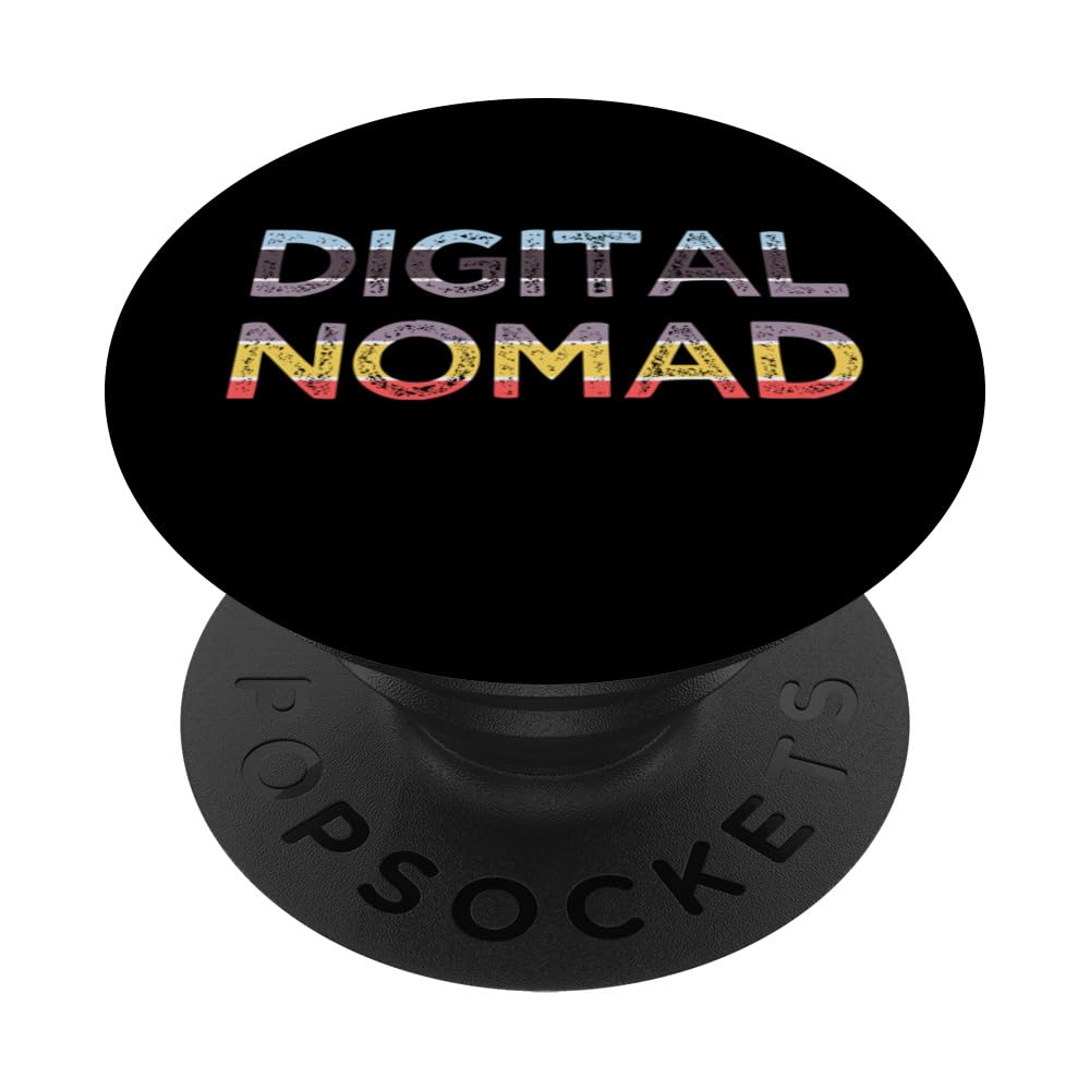 Digital Nomad Co-Worker Coworker PopSockets Swappable PopGrip