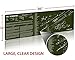 TekMat M1 Garand Cleaning Mat / 12 x 36 Thick, Durable, Waterproof / Long Gun Cleaning Mat with Parts Diagram and Instructions / Armorers Bench Mat / Olive Drab