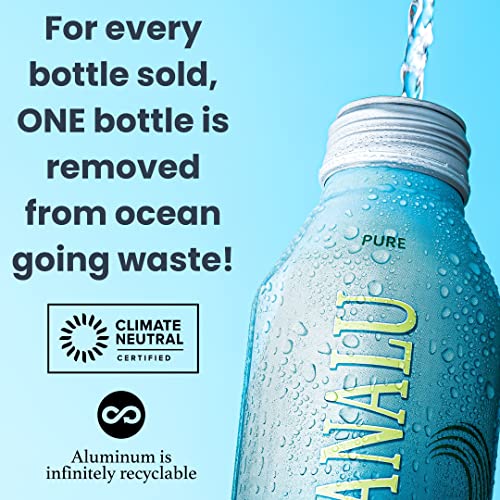 Mananalu Pure Water, Purified Water with Electrolytes in a BPA Free