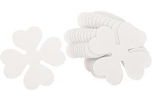 Artibetter 12pcs Peva Four-Leaf Clover Bathtub Floor Stickers Non-Slip Shower Grip Decals 8x8cm for Bathroom