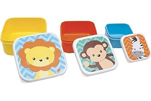 Buba Kit 3 Potinhos Animais Multicor