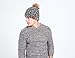 Bluetooth Beanie Hat Earbud Wireless Headphone Headset Earphone Speakerphone Wireless Hands-Free Hat Sport Knit Cap, Built-in Mic Warm Soft Winter Knitted Short Cap Mic Outdoor BB023_BLACK