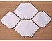 Milesky White Handkerchiefs Premium 60s Cotton 11 Inches (Pack of 18)
