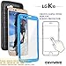 COVRWARE AEGIS Series CASE for LG K10 / LG Premier LTE with Built-in Screen Protector Heavy Duty Full-Body Rugged Holster Armor Case Belt Swivel Clip, Kickstand - Blue