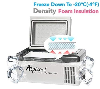 ZZKK Refrigerador Portable, Coche, Turck, RV, Barco, Mini ...