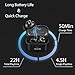 Wireless Earbuds, Fansrock Bluetooth 5.0 True Wireless Earbuds with Charging Case, HD Stereo Sweatproof Sport In-Ear Headphones for Running, 4.5H Playtime, Built-in Mic