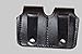BL038 Double Speedloader carrier/case/pouch for S&W 357 Magnum Genuine Leather Handmade!