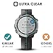KIMILAR Compatible Garmin Forerunner 645 Screen Protector, Full Coverage Tempered Glass Screen Protector for Garmin Forerunner 645 Smartwatch, [9H Hardness] [Crystal Clear] [Scratch Resist],3-Packs