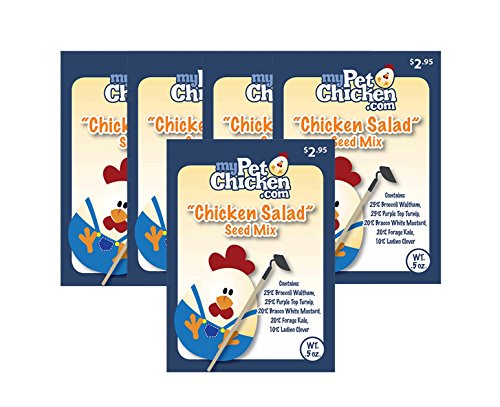 Chicken Salad Seed Mix for Chickens (non-GMO) Pack of 5 Chicken Salad Seed Mix for Chickens (non-GMO) Pack of 5