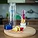 Infusion Fruit Infuser Water Bottle - BPA Free Insulated Water Bottle, Reusable Water Bottle with Fruit Infuser, Easy-to-Clean Gym Accessories for Women, Sports Water Bottle, Savvy Outdoors