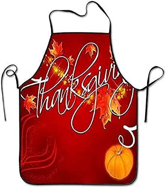 Amazon.com: Thanksgiving J Chef Bib Apron Kitchen Cooking ...
