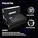 OEDRO 9006 HB4 LED Headlight Bulb Conversion Kit - 4-side Patch 9006 HB4 Headlight Bulb 8000Lm Super Bright 9006 Led Fog Light Bulbs 6000K Xenon White 2-Year Warranty
