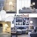 AmeriLuck 3-Way LED Light Bulb A19, Multi Wattage 40-60-100W Equivalent, Low-Medium-High Setting, Omni-Directional, 2 Pack, Natural Daylight 5000K