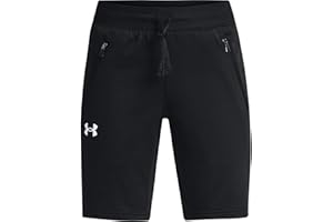 Under Armour Boys UA Pennant Shorts, Black, Large