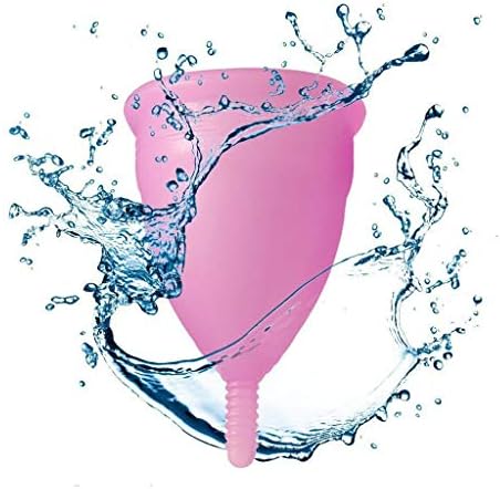 IMPORTIKAAH Reusable Menstrual Cup MEDIUM LARGE Size For WOMEN GIRLS of ALL AGES (Sanitary Napkins And Tampons Alternative)