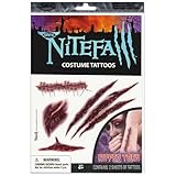 Ripped Torn Nitefall Costume Tattoos