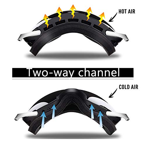 Moongo Tool Ski Goggles, Snowboard Snow Goggles for Men Women Winter Glasses OTG Design Anti-Fog 100% UV400 Protection Anti-Slip Strap Compatible for Ski Helmet, Outdoor Gear - Thumbnail 5