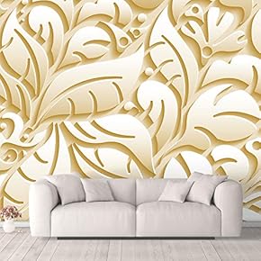 BRAND_NAMEWall Murals for Bedroom Beautiful 3D View Pattern...