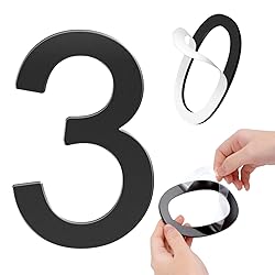 8.5 Inch House Numbers Self-adhesive House Number