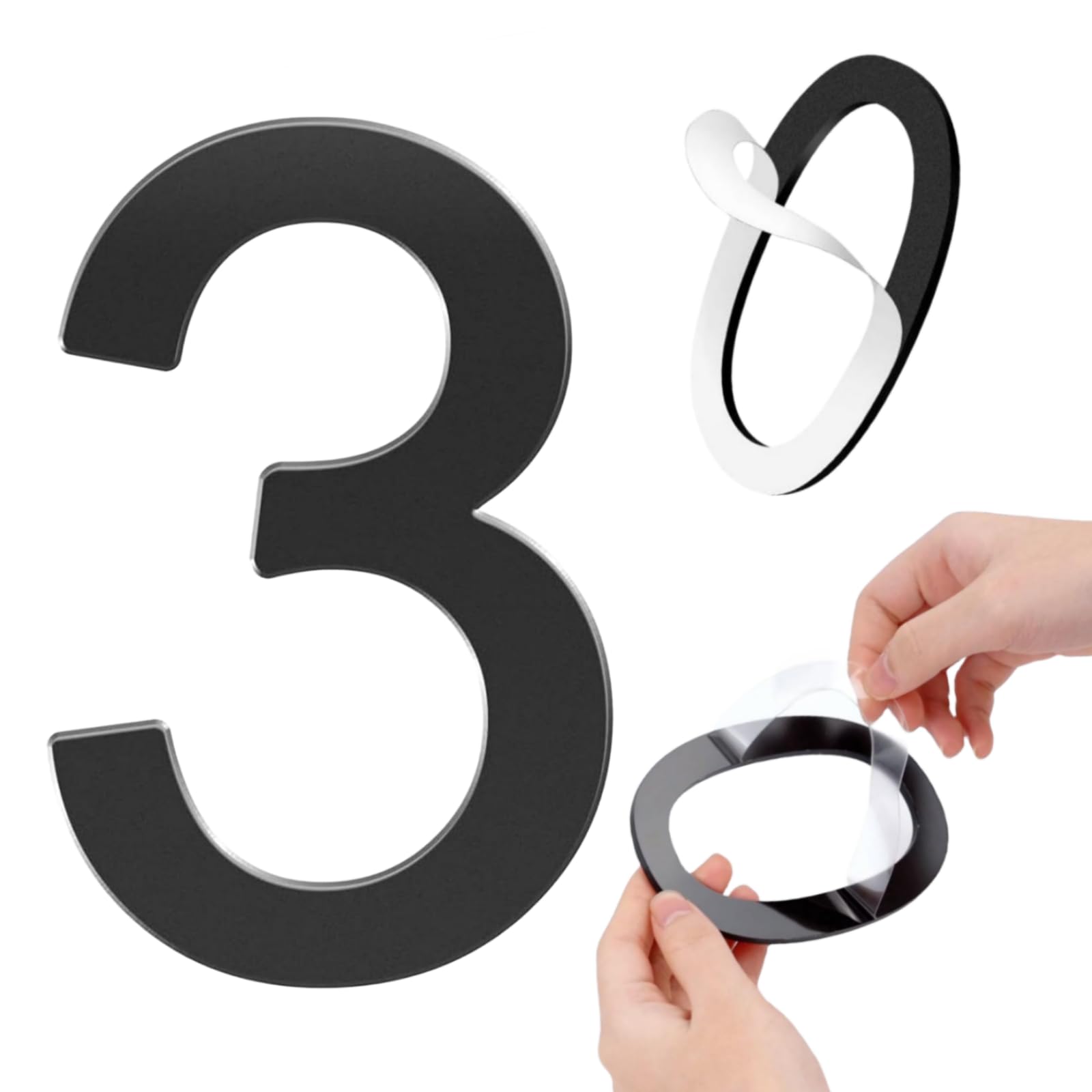 8.5 Inch House Numbers Self-adhesive House Number