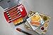 Elite Cuisine EHD-051R Hot Dog Toaster Oven, 30-Min Timer, Stainless Steel Heat Rollers Bake & Crumb Tray, World Series Baseball, 4 Bun Capacity, Red