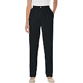 Woman Within Plus Size 7-Day Straight-Leg Elastic-Waist Denim Jean (Petite & Tall Available)