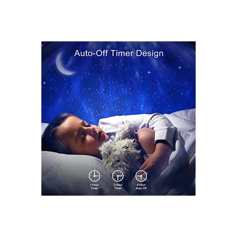 Riarmo Galaxy Star Projector, [2020 Upgraded] Night Light Projector